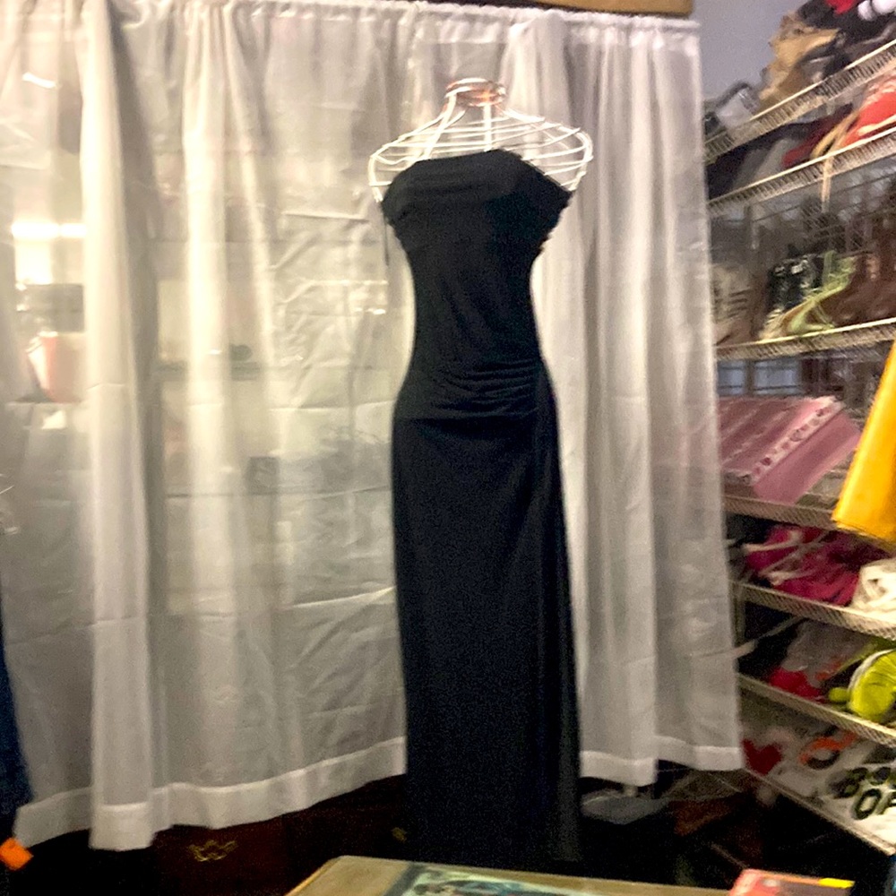Janine black dress